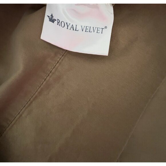 Lot 3 ROYAL VELVET Britannica Gold Khaki 100% Cotton Pillowcases Standard NICE - Picture 8 of 9